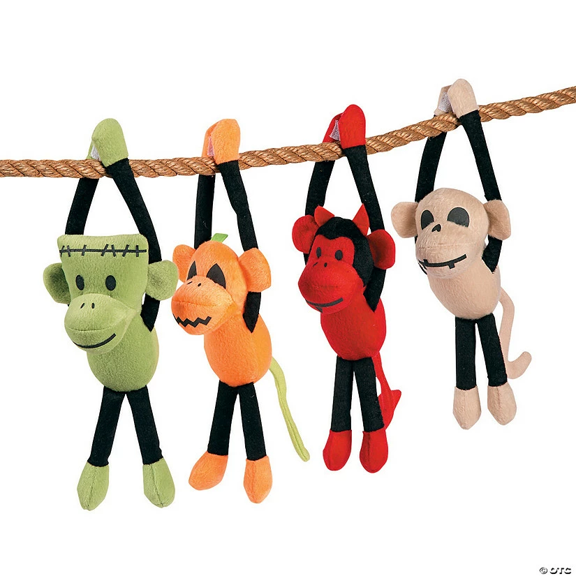 Best deal ⭐ Halloween Long Arm Stuffed Sock Monkeys - 12 Pc. 😉 4 Best deal ⭐ Halloween Long Arm Stuffed Sock Monkeys - 12 Pc. 😉 - Image 2