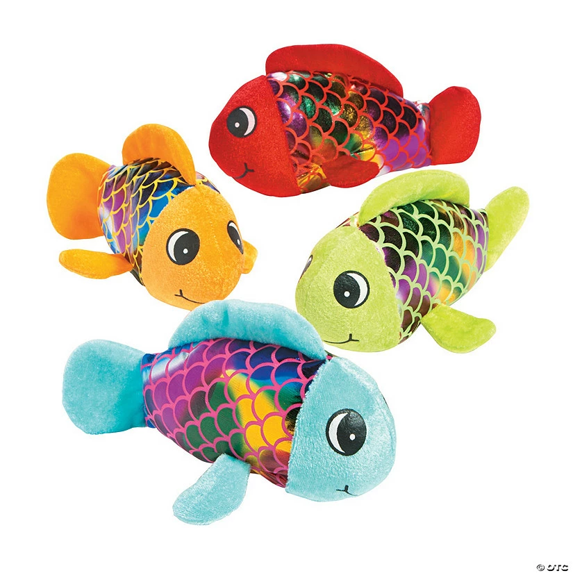 Deals ๐ Shiny Scales Stuffed Fish - 12 Pc. ๐งจ 4 Deals ๐ Shiny Scales Stuffed Fish - 12 Pc. ๐งจ - Image 2