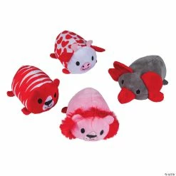 Cheapest ✔️ Mini Valentine’s Day Roly-Poly Lion, Elephant, Giraffe, Tiger Stuffed Animals - 12 Pc. ✔️ 5 Cheapest ✔️ Mini Valentine’s Day Roly-Poly Lion, Elephant, Giraffe, Tiger Stuffed Animals - 12 Pc. ✔️ -BigMouth Inc Shop 13756446