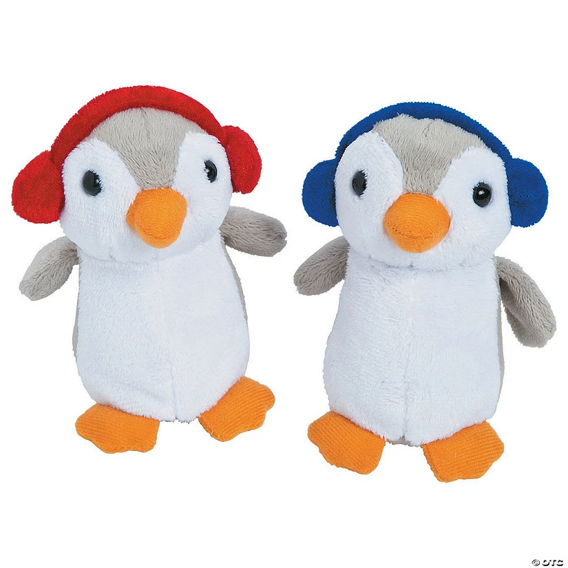 Outlet ๐คฉ Winter Stuffed Holiday Penguins with Earmuffs - 12 Pc. ๐ 4 Outlet ๐คฉ Winter Stuffed Holiday Penguins with Earmuffs - 12 Pc. ๐ - Image 2