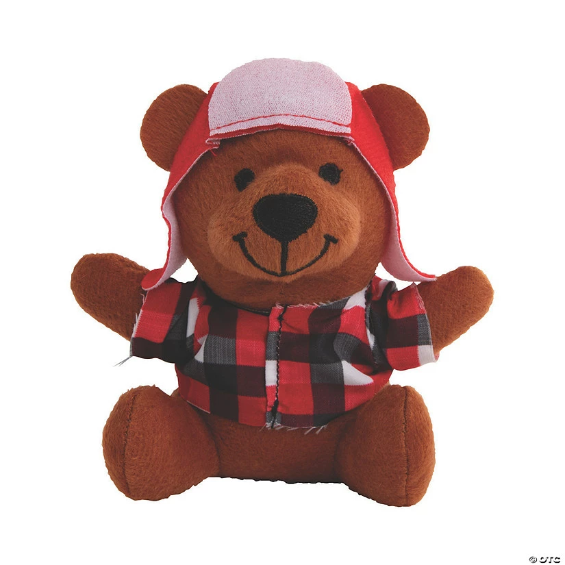 Promo π― Mini Lumberjack Brown Stuffed Bears - 12 Pc. βοΈ 4 Promo π― Mini Lumberjack Brown Stuffed Bears - 12 Pc. βοΈ - Image 2