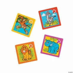 Discount 😍 Zoo Animal Slide Puzzles - 12 Pc. 🔥 5 Discount 😍 Zoo Animal Slide Puzzles - 12 Pc. 🔥 -BigMouth Inc Shop 13794440