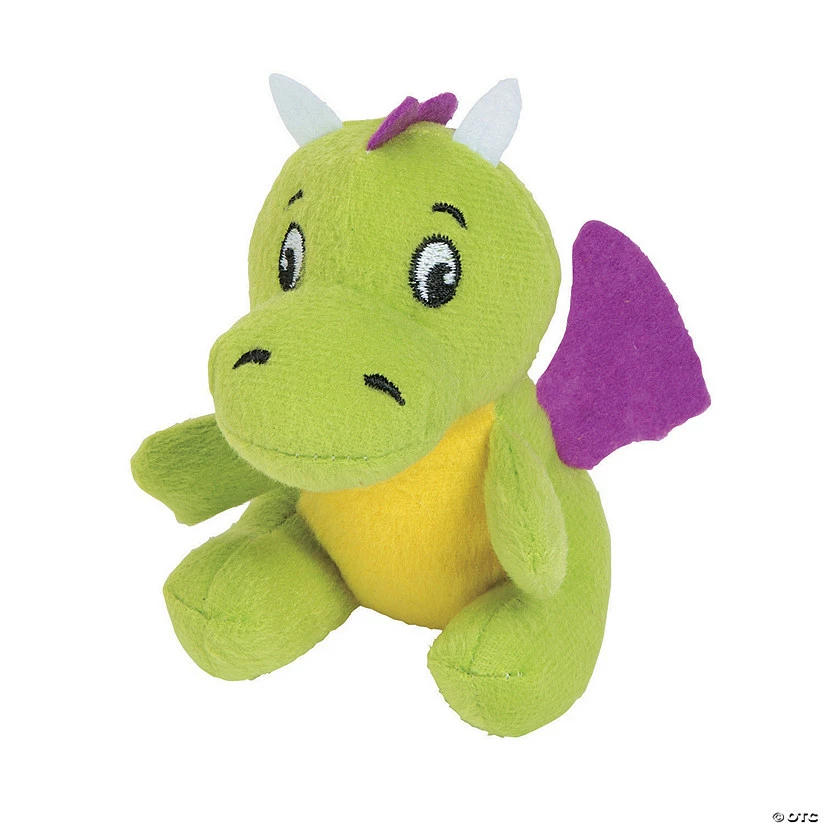 Discount ๐ฅ Mini Green with Purple Wings Stuffed Dragons - 12 Pc. ๐ 4 Discount ๐ฅ Mini Green with Purple Wings Stuffed Dragons - 12 Pc. ๐ - Image 2
