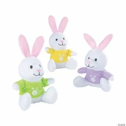 Discount ๐งจ Easter Stuffed Bunnies with Pastel T-Shirt - 12 Pc. ๐ 5 Discount ๐งจ Easter Stuffed Bunnies with Pastel T-Shirt - 12 Pc. ๐ -BigMouth Inc Shop 13936708