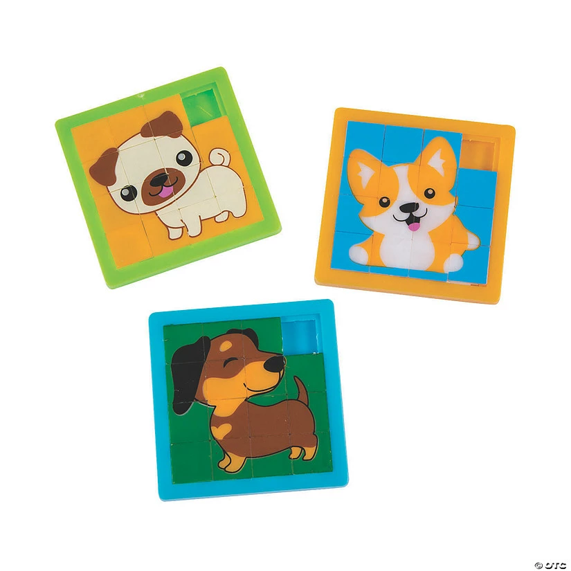 Promo ๐ Cute ๐ถ Dog Slide Puzzles - 12 Pc. ๐ 4 Promo ๐ Cute ๐ถ Dog Slide Puzzles - 12 Pc. ๐ - Image 2