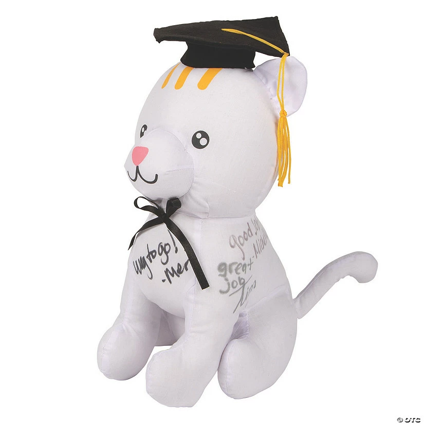 Outlet π Graduation Autograph Stuffed Cat β€οΈ 4 Outlet π Graduation Autograph Stuffed Cat β€οΈ - Image 2