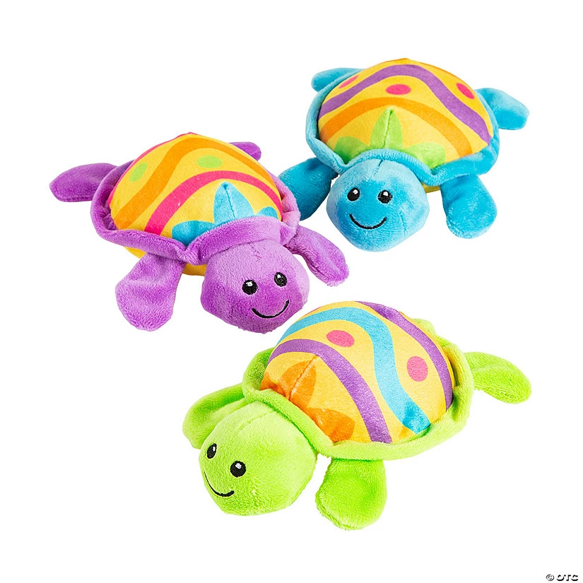 Wholesale ๐งจ Stuffed Easter Turtles - 12 Pc. ๐ 4 Wholesale ๐งจ Stuffed Easter Turtles - 12 Pc. ๐ - Image 2