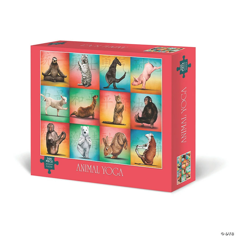 Discount ๐งจ Willow Creek Press Animal Yoga 500-Piece Puzzle ๐ 4 Discount ๐งจ Willow Creek Press Animal Yoga 500-Piece Puzzle ๐ - Image 2
