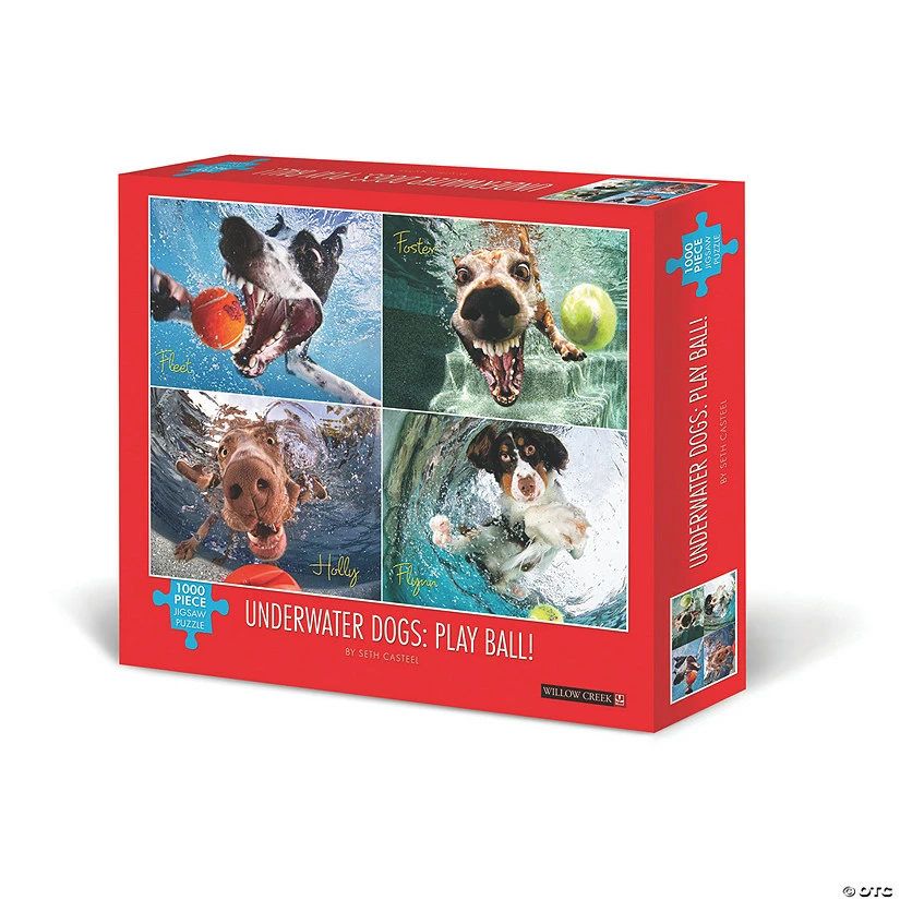 Discount ๐ฅฐ Willow Creek Press Underwater ๐ถ Dogs: Play Ball 1000-Piece Puzzle ๐ฅฐ 4 Discount ๐ฅฐ Willow Creek Press Underwater ๐ถ Dogs: Play Ball 1000-Piece Puzzle ๐ฅฐ - Image 2