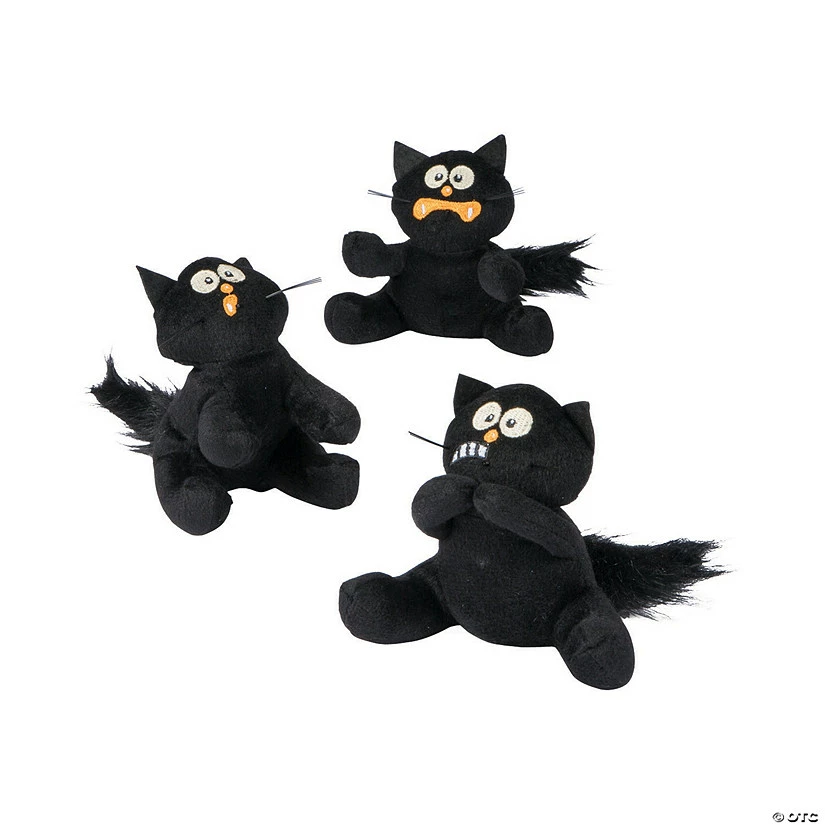 Best Sale 🛒 Halloween Scaredy Stuffed Cats - 12 Pc. 🔔 4 Best Sale 🛒 Halloween Scaredy Stuffed Cats - 12 Pc. 🔔 - Image 2