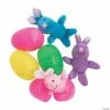 New ๐ฅ 4" Bright Stuffed Bunny-Filled Plastic Easter Eggs - 12 Pc. ๐งจ 2 New ๐ฅ 4" Bright Stuffed Bunny-Filled Plastic Easter Eggs - 12 Pc. ๐งจ -BigMouth Inc Shop 4 bright stuffed bunny filled plastic easter eggs 12 pc 37 250