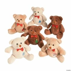 Deals ✨ Holiday Patchwork Stuffed Bears - 12 Pc. 🛒 5 Deals ✨ Holiday Patchwork Stuffed Bears - 12 Pc. 🛒 -BigMouth Inc Shop 4 3440