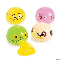 Promo 🛒 Animal Slime Toys - 12 Pc. 😉