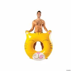 Outlet 😍 BigMouth Cat Face Float 🎉 -BigMouth Inc Shop bigmouth cat face float14098148 a02