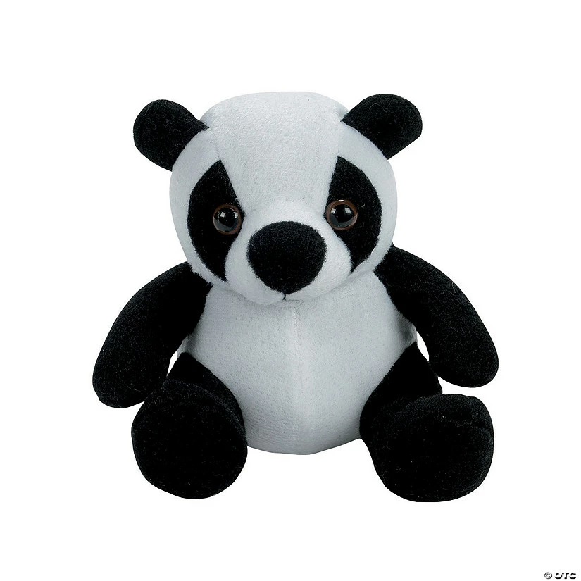 Deals ⭐ Black & White Stuffed Panda Bears - 12 Pc. 🔥 3 Deals ⭐ Black & White Stuffed Panda Bears - 12 Pc. 🔥