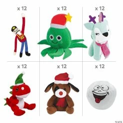 Coupon ✔️ Bulk 🎅 Christmas Stuffed Giveaway Kit - 72 Pc. ⭐ -BigMouth Inc Shop bulk christmas stuffed giveaway kit 72 pc 14090922 a01