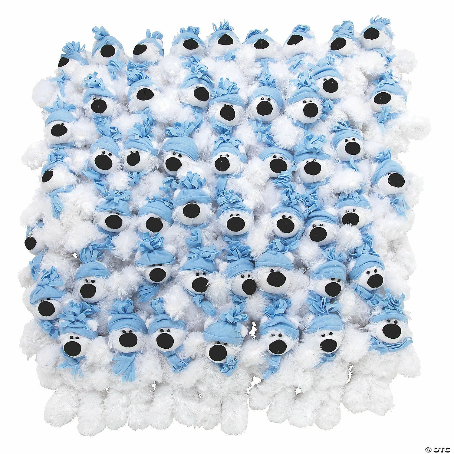 Promo ❤️ Bulk Holiday White Stuffed Polar Bears - 100 Pc. 🔔 3 Promo ❤️ Bulk Holiday White Stuffed Polar Bears - 100 Pc. 🔔