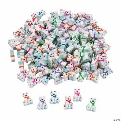 Flash Sale 🔔 Bulk Mini Polar Bear Erasers - 144 Pc. 🎉