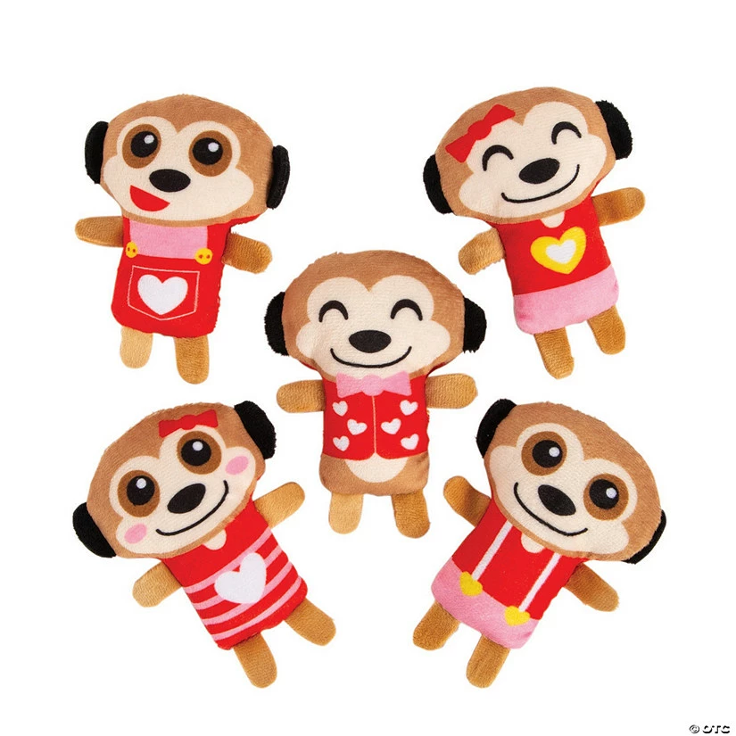 Top 10 π Bulk Mini Valentine's Day Stuffed Meerkats with Overalls - 50 Pc. π― 3 Top 10 π Bulk Mini Valentine's Day Stuffed Meerkats with Overalls - 50 Pc. π―