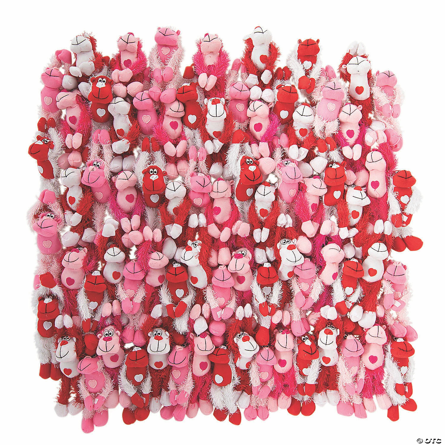 Top 10 💯 Bulk Valentine Long Arm Stuffed Gorillas - 72 Pc. 🎁 3 Top 10 💯 Bulk Valentine Long Arm Stuffed Gorillas - 72 Pc. 🎁