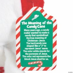 Outlet 😉 Candy Cane Religious Stuffed Bears with Card - 48 Pc. ⌛ -BigMouth Inc Shop candy cane religious stuffed bears with card 48 pc 13945741 a02