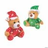 Wholesale 🔥 Christmas Green & Red Santa Hats Brown Stuffed Bears - 12 Pc. ✔️ 1 Wholesale 🔥 Christmas Green & Red Santa Hats Brown Stuffed Bears - 12 Pc. ✔️ -BigMouth Inc Shop christmas green and red santa hats brown stuffed bears 12 pc 13910322