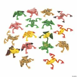 Best Pirce ⭐ Colorful Mini Frogs - 72 Pc. 🛒