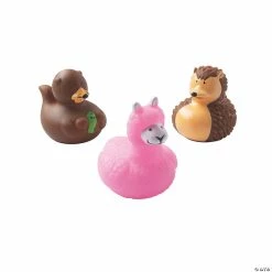 Outlet 👍 Cute Animals Rubber Ducks - 12 Pc. 🔥