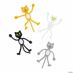 Budget 👍 Cute Cat Bendables - 24 Pc. 👍