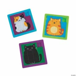 Brand new 😀 Cute Cat Slide Puzzles - 12 Pc. 😉