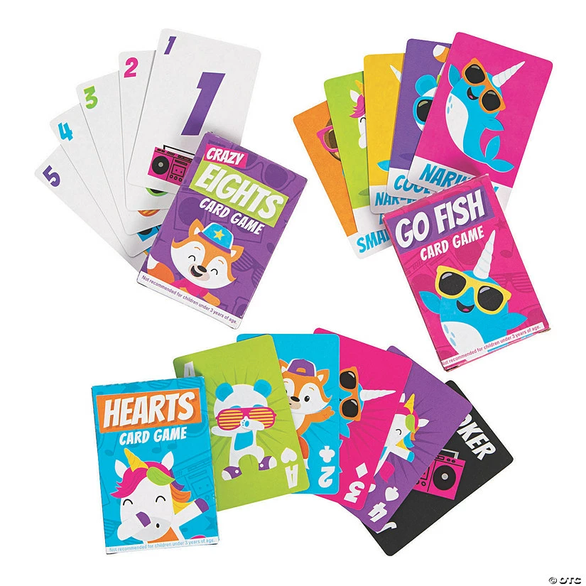 Cheap π Dancing Animals Card Game Assortment - 12 Pc. β¨ 3 Cheap π Dancing Animals Card Game Assortment - 12 Pc. β¨