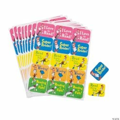 Best deal 🎁 Dr. Seuss™ The Cat in the Hat™ Reading Stickers - 10 Sheets 🧨