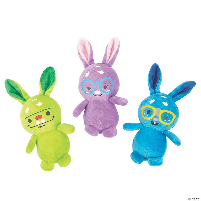 Cheapest ๐ฏ Easter Silly Face Stuffed Bunnies - 12 Pc. โจ 3 Cheapest ๐ฏ Easter Silly Face Stuffed Bunnies - 12 Pc. โจ