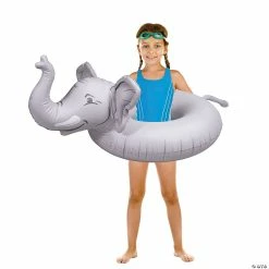 Promo 👍 GoFloats 'Trunks The Elephant' Jr Pool Float Party Tube 🌟