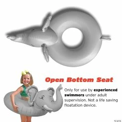 Promo 👍 GoFloats 'Trunks The Elephant' Jr Pool Float Party Tube 🌟 -BigMouth Inc Shop gofloats trunks the elephant jr pool float party tube14097607 a05