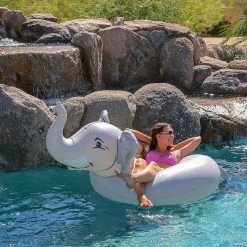 Top 10 😍 GoFloats 'Trunks The Elephant' Party Tube Inflatable Raft 🥰 -BigMouth Inc Shop gofloats trunks the elephant party tube inflatable raft14097593 a03