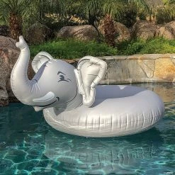 Top 10 😍 GoFloats 'Trunks The Elephant' Party Tube Inflatable Raft 🥰 -BigMouth Inc Shop gofloats trunks the elephant party tube inflatable raft14097593 a05