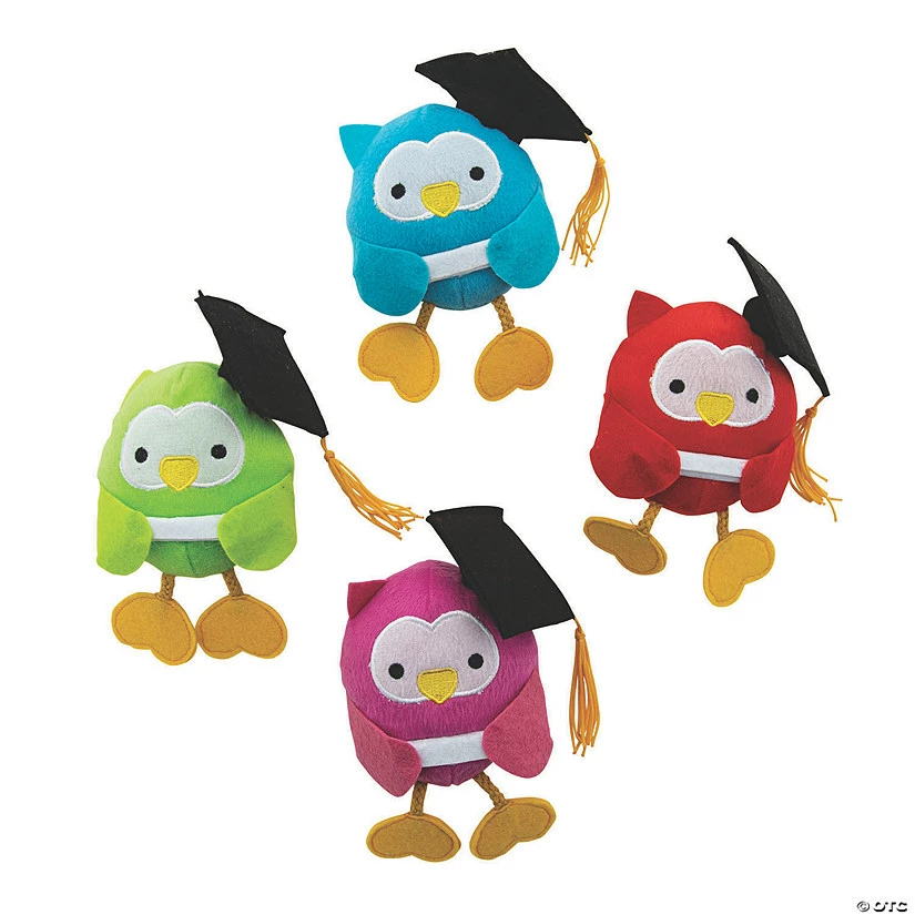 Coupon 🥰 Graduation Stuffed Owls - 12 Pc. 🎁 3 Coupon 🥰 Graduation Stuffed Owls - 12 Pc. 🎁