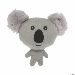 Best Sale 🎁 Grey Stuffed Round Koalas - 12 Pc. 😀