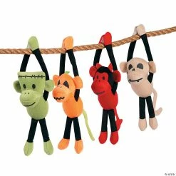 Best deal ⭐ Halloween Long Arm Stuffed Sock Monkeys - 12 Pc. 😉