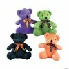 Best Pirce 🎉 Halloween Stuffed Bears with Ribbon - 12 Pc. 🎉 2 Best Pirce 🎉 Halloween Stuffed Bears with Ribbon - 12 Pc. 🎉 -BigMouth Inc Shop halloween stuffed bears with ribbon 12 pc 25 3377
