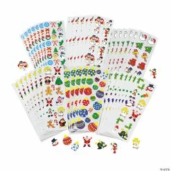 Coupon β€οΈ Holiday Sticker Sheet Assortment - 100 Sheets π§¨