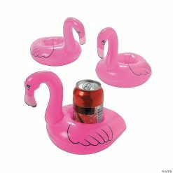 Coupon ✨ Inflatable Flamingo Floating Coasters - 12 Pc. 🤩