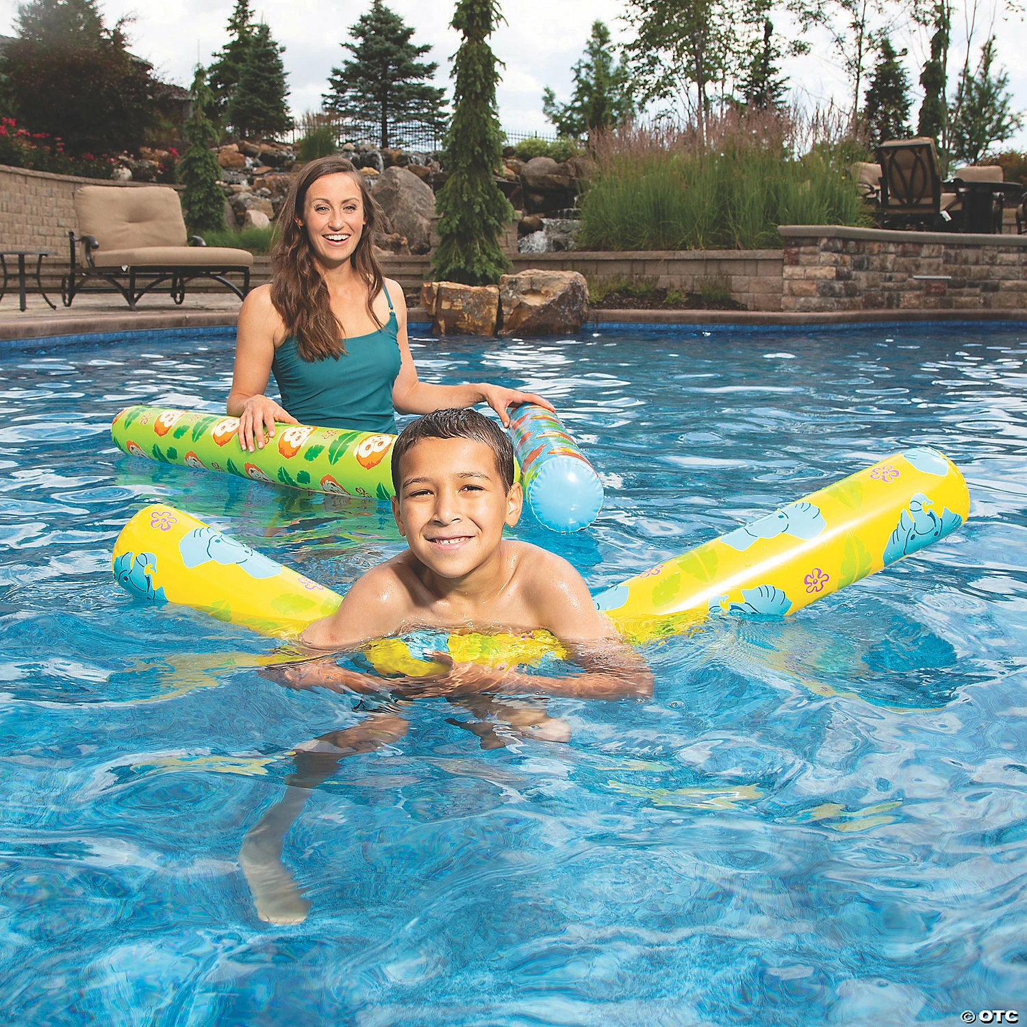 New β Inflatable Safari Animal Pool Noodles - 6 Pc. 𧨠5 New β Inflatable Safari Animal Pool Noodles - 6 Pc. 𧨠- Image 3