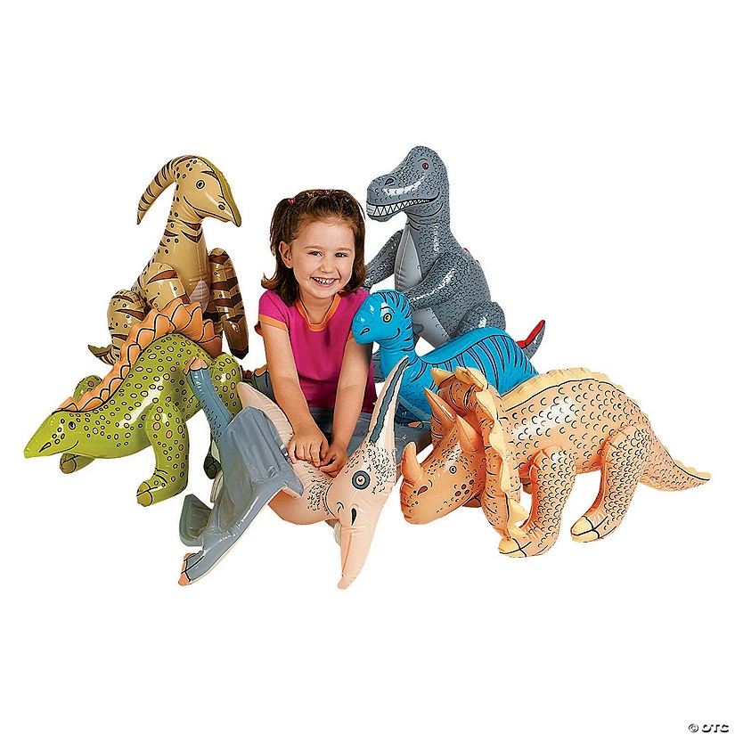 Discount π₯° Jumbo Inflatable Dinosaurs - 6 Pc. βοΈ 3 Discount π₯° Jumbo Inflatable Dinosaurs - 6 Pc. βοΈ