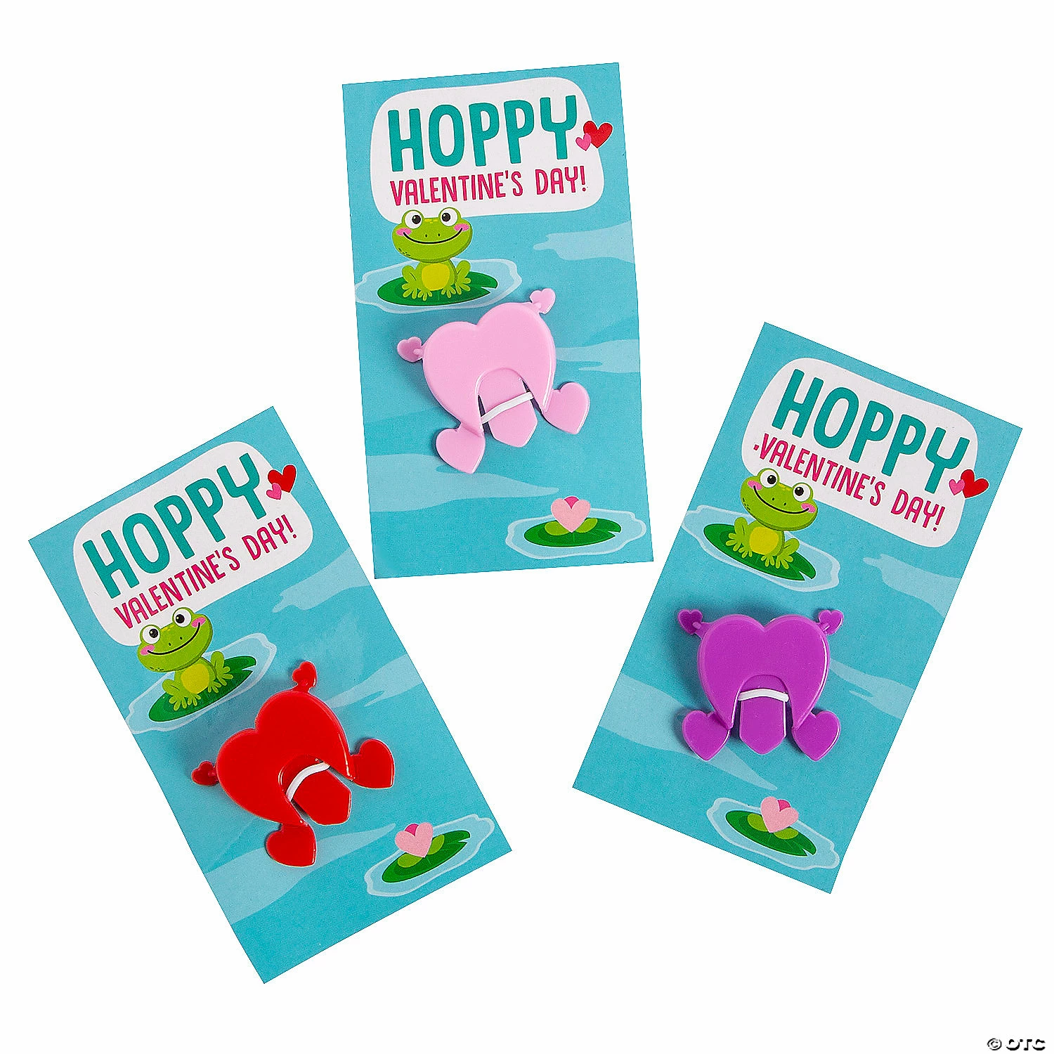 Brand new ๐ฏ Jumping Hearts with Frog Valentine Exchanges with Card for 72 โ 4 Brand new ๐ฏ Jumping Hearts with Frog Valentine Exchanges with Card for 72 โ - Image 2