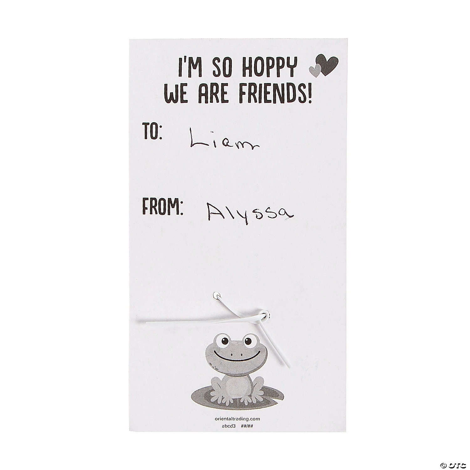 Brand new ๐ฏ Jumping Hearts with Frog Valentine Exchanges with Card for 72 โ 6 Brand new ๐ฏ Jumping Hearts with Frog Valentine Exchanges with Card for 72 โ - Image 4