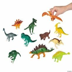 Deals ๐ Large Dino-Mite Dinosaurs - 12 Pc. โจ
