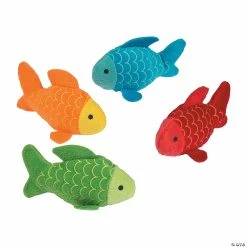 Flash Sale ⭐ Little Fisherman Stuffed Fish - 12 Pc. 😉