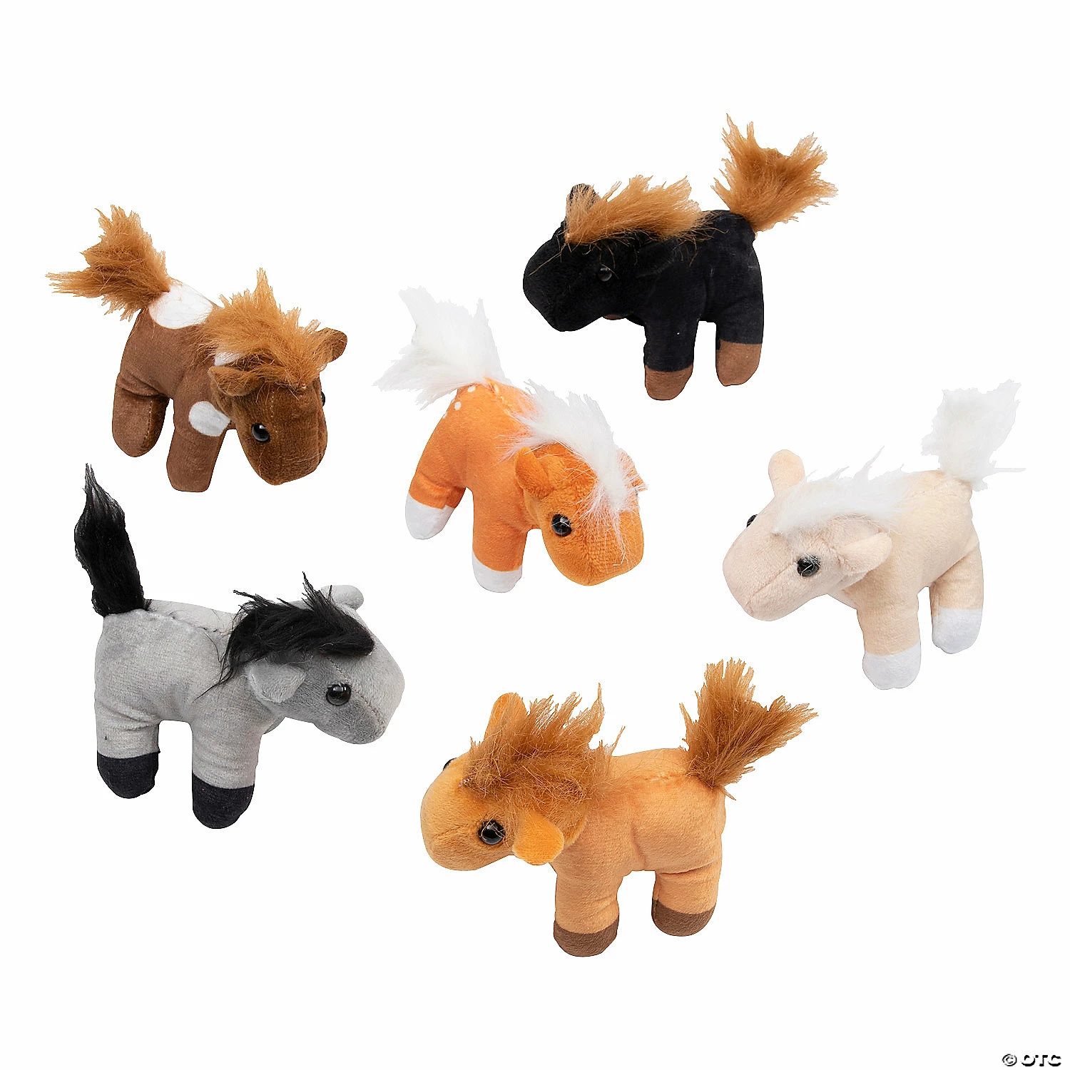 Flash Sale ๐ Mini Realistic Stuffed Horses - 12 Pc. โจ 3 Flash Sale ๐ Mini Realistic Stuffed Horses - 12 Pc. โจ